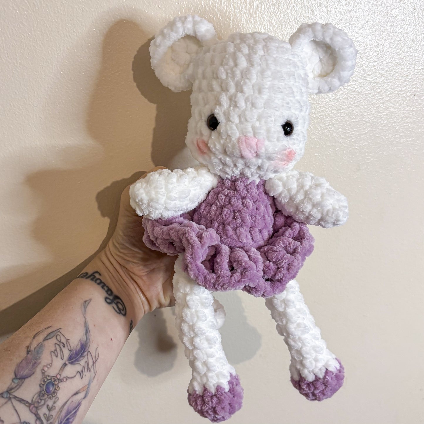 CROCHETED BALLERINA MOUSE