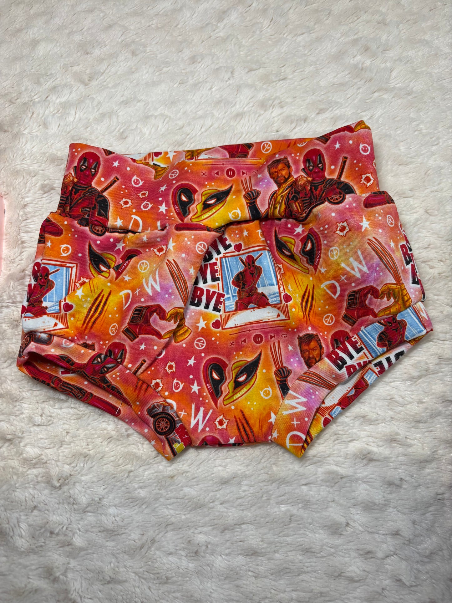 3yr Bummies deadpool
