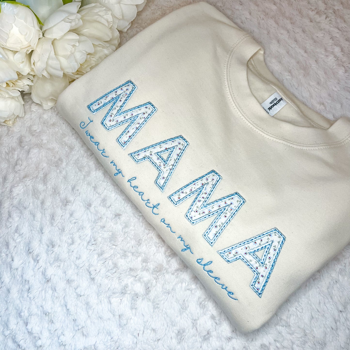EMBROIDERED MAMA SWEATSHIRT (ADULTS)