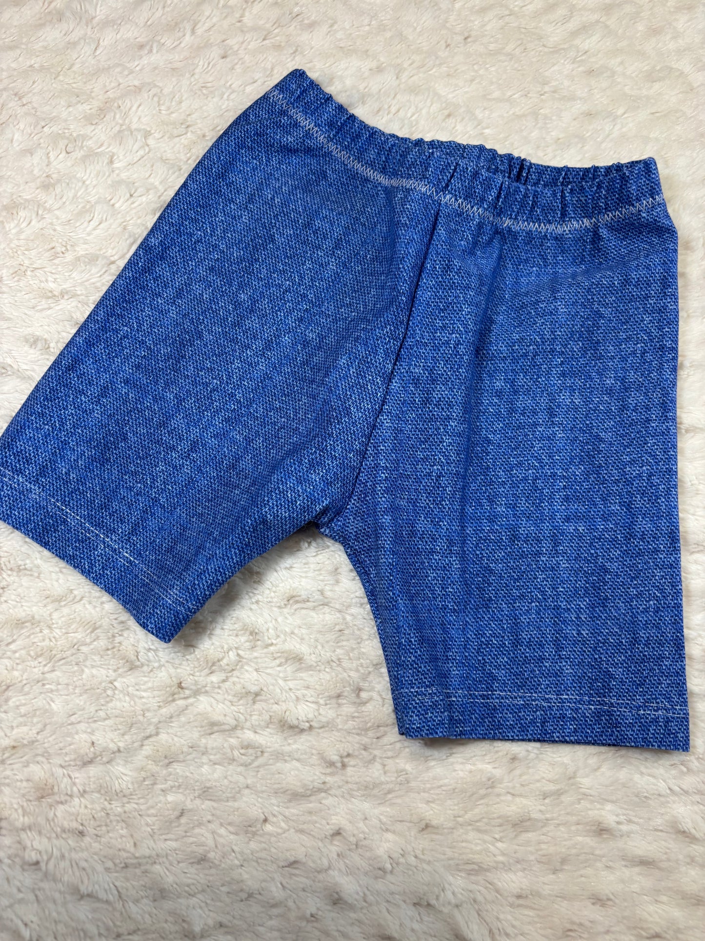 Cycling Shorts 4y denim look