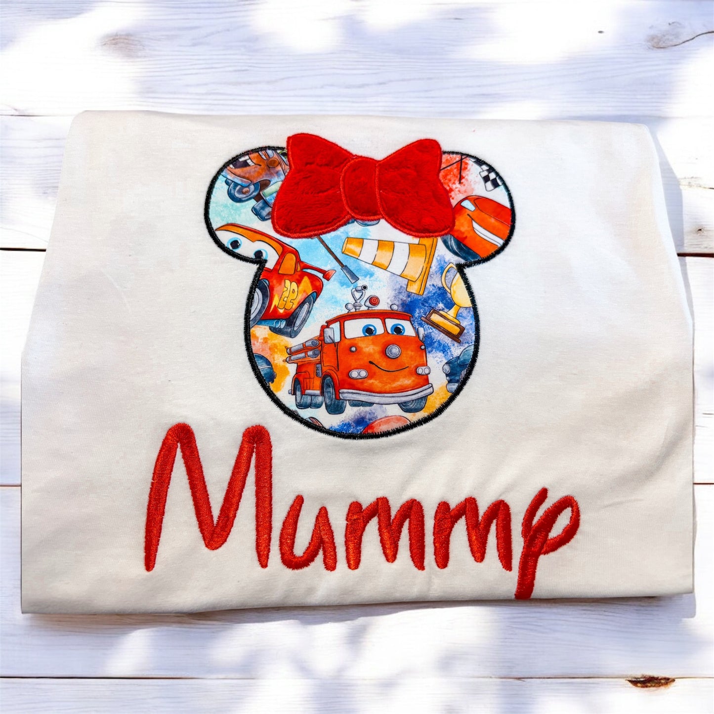 EMBROIDERED MOUSE T-SHIRT