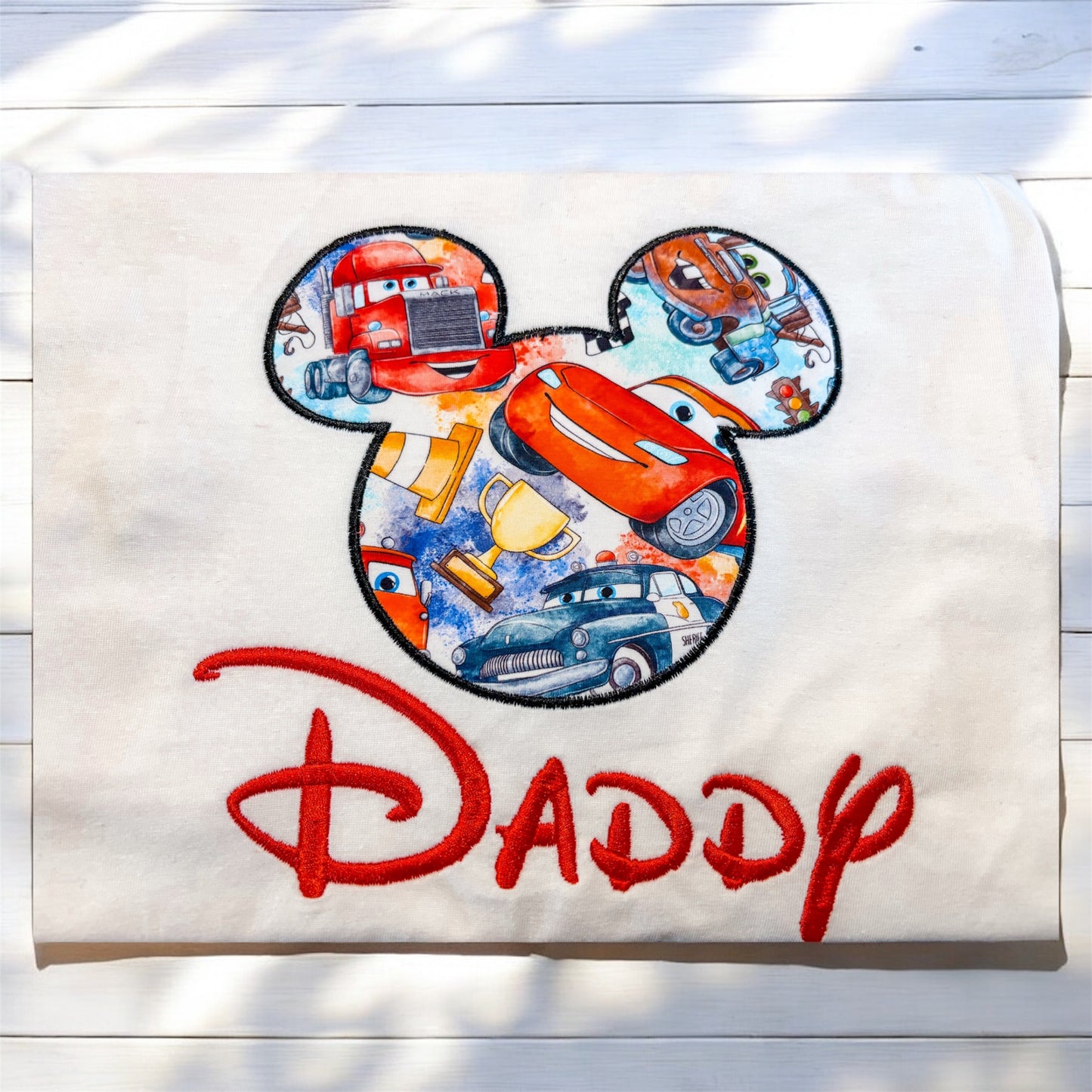 EMBROIDERED MOUSE T-SHIRT
