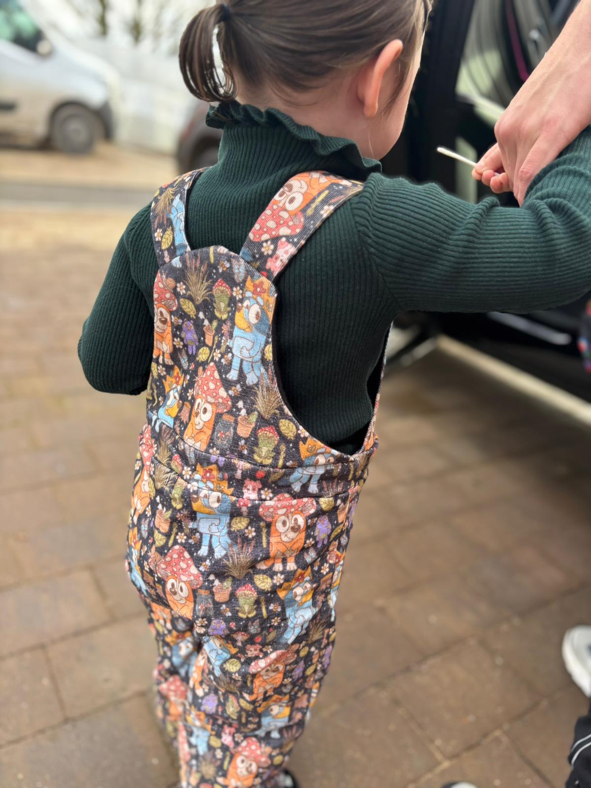 CORDUROY DUNGAREES