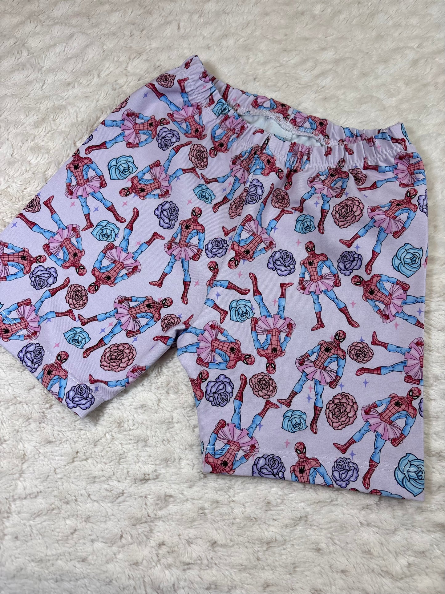 Cycling Shorts 6y spidey ballet