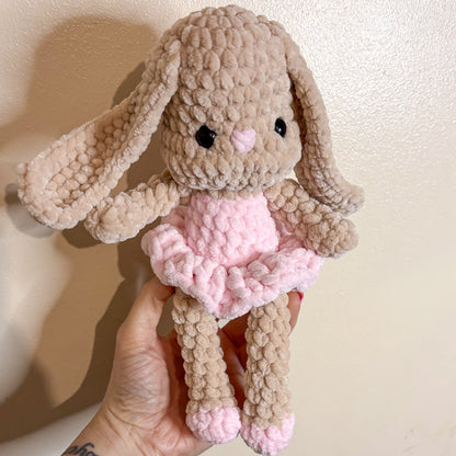 CROCHETED BALLERINA BUNNY
