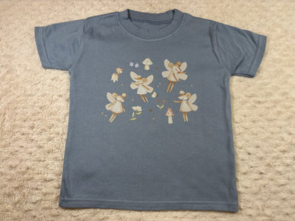 2-3y DTF t-shirts grey unicorn