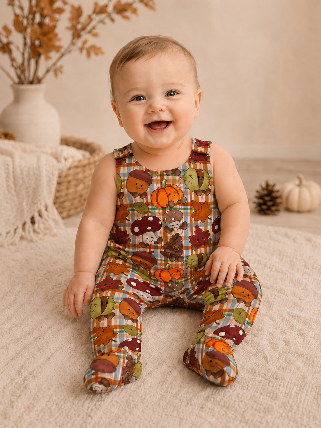 BABY FOOTED ROMPER