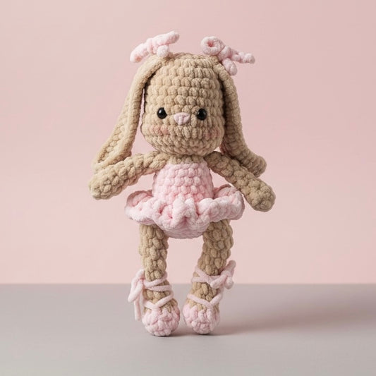 CROCHETED BALLERINA BUNNY