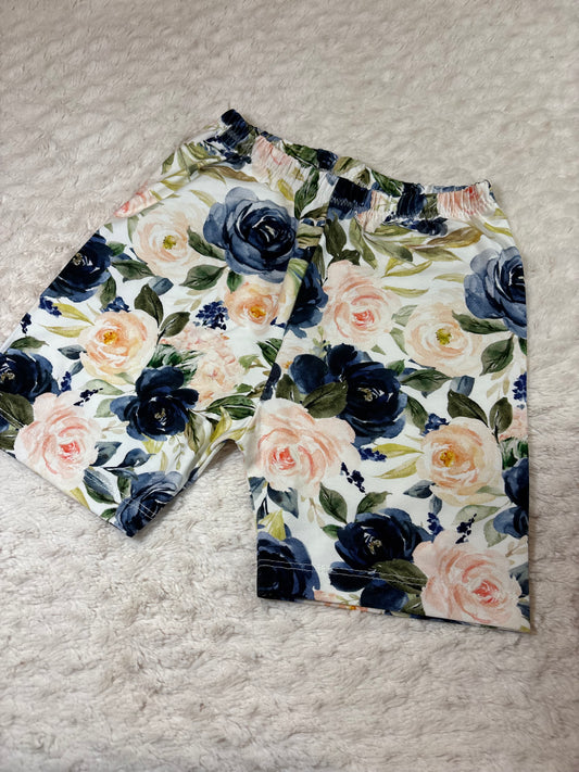 Cycling Shorts 7y blue roses