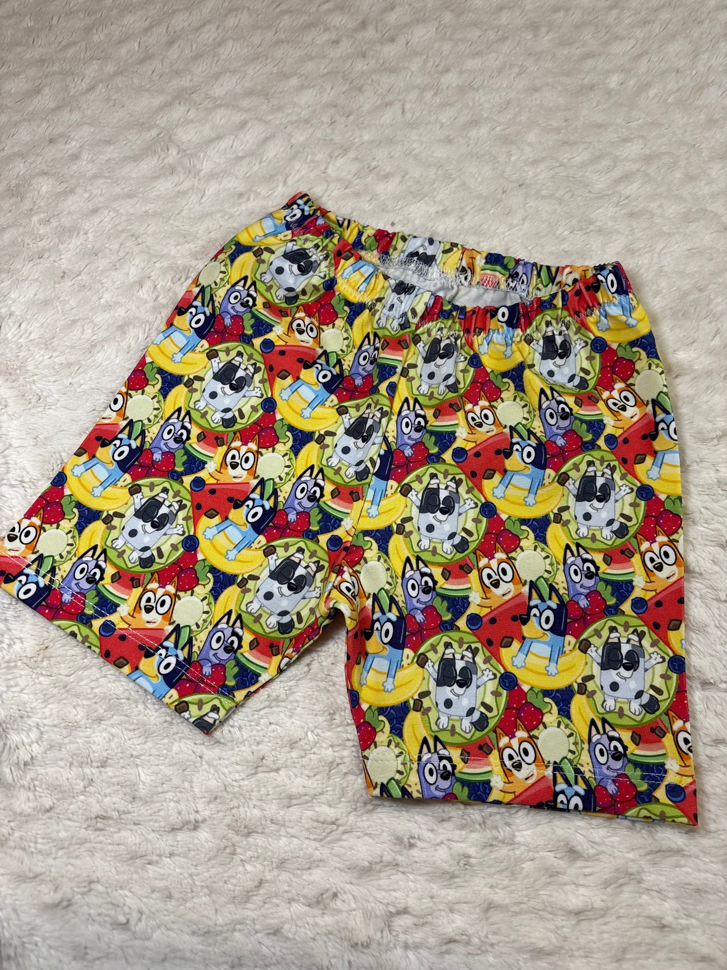 Cycling Shorts 5y fruity bluey