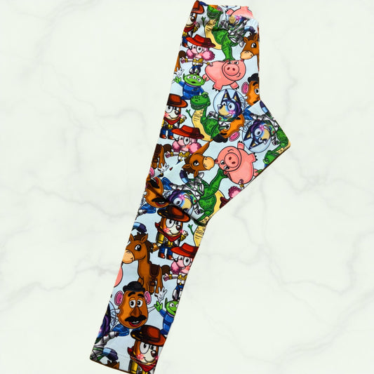 BLUEY TOY STORY LEGGINGS 3 YEARS