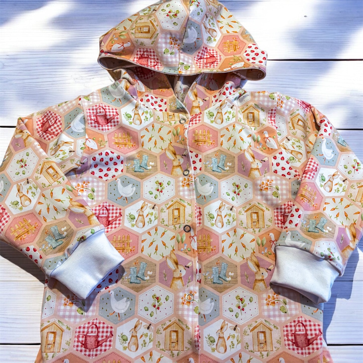 HOODED CARDIGAN