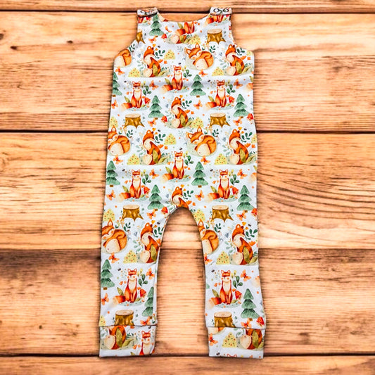 Long dungarees 6-12m
