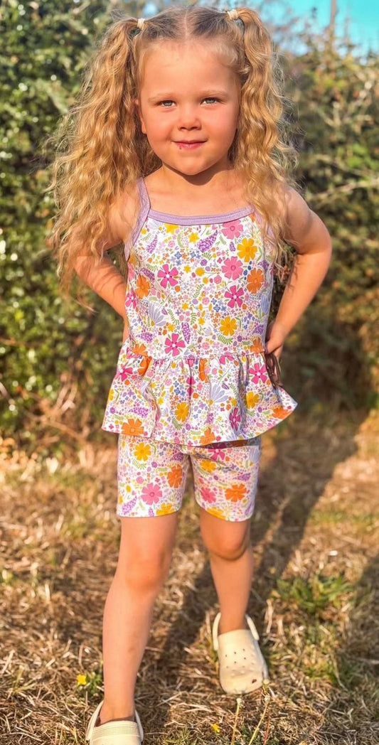 PEPLUM CAMI TOP