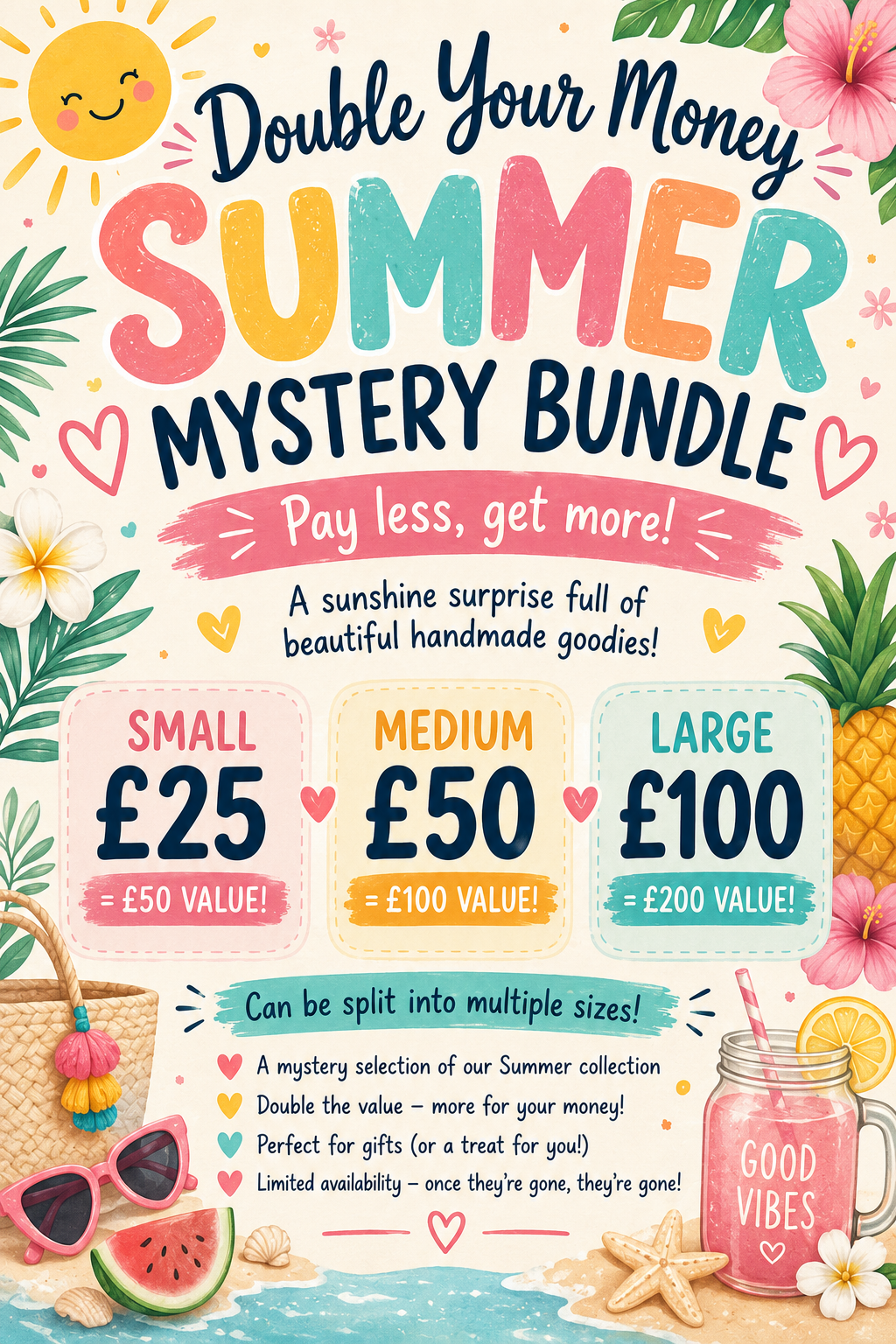 Summer MYSTERY SALE - Double offer