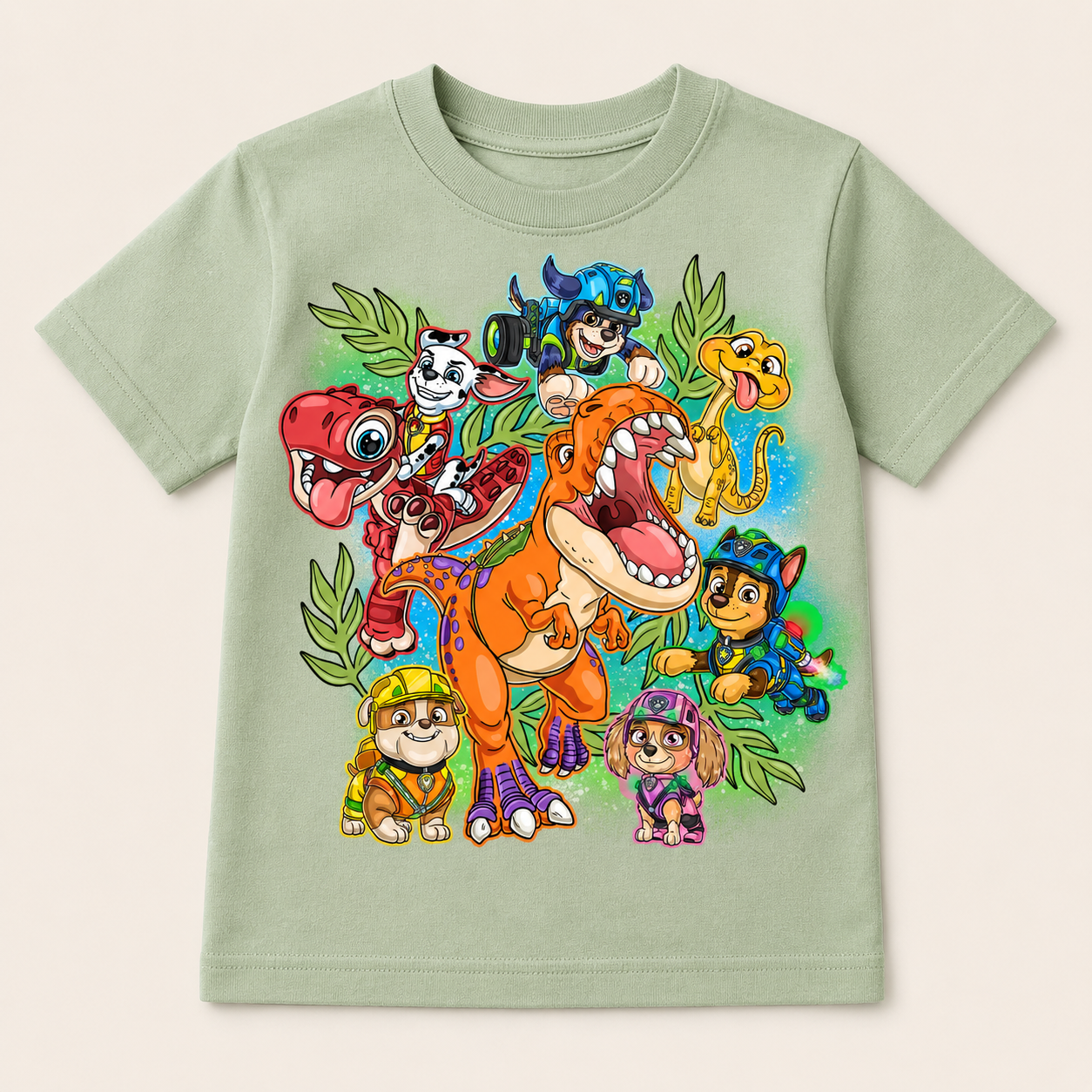 DTF KIDS T-SHIRTS & SHORTS SET 0-6y PAW PATROL