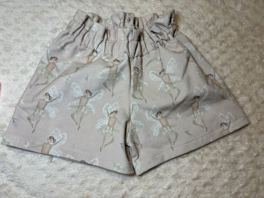Paper Bag Waist Shorts corduroy 5y fairys