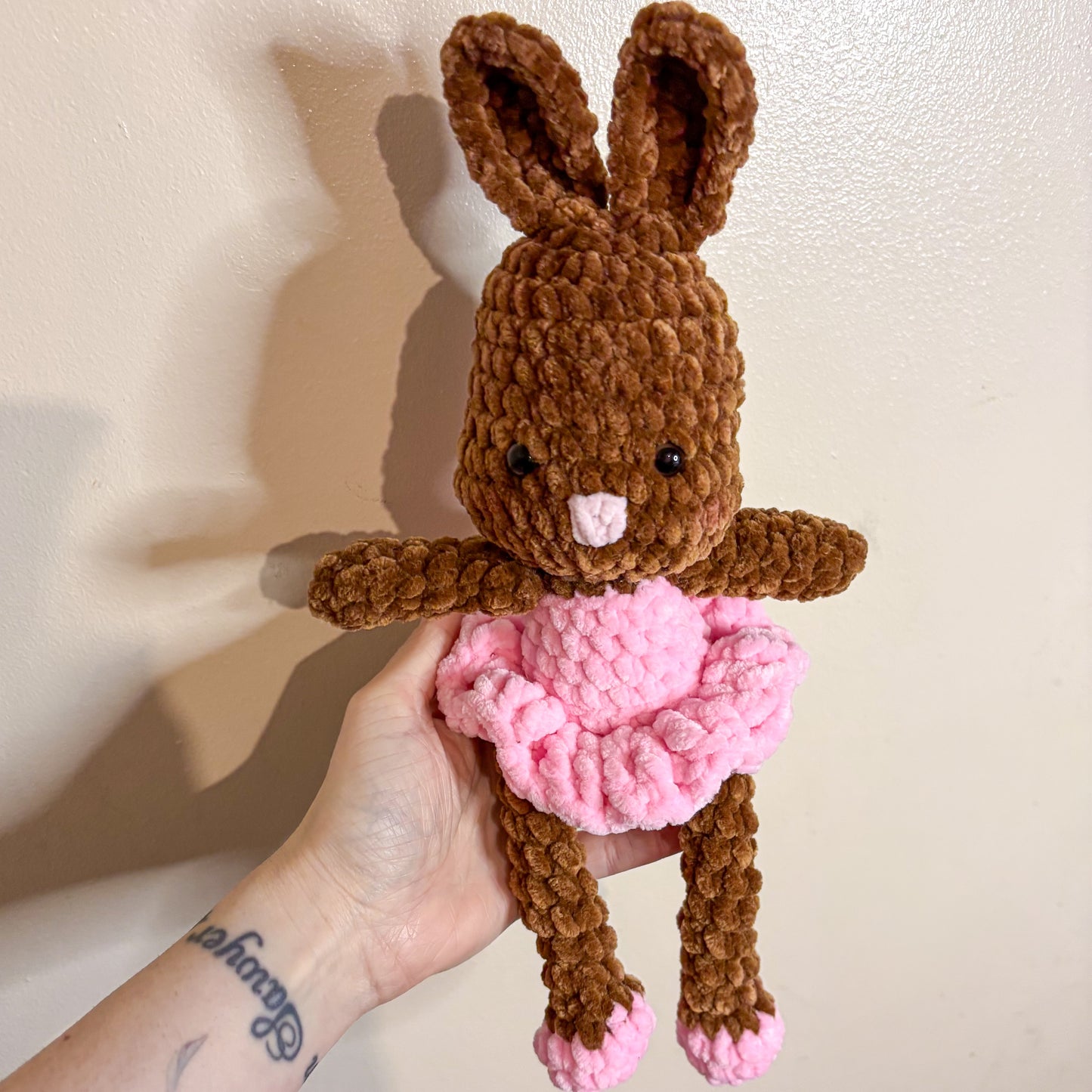 CROCHETED BALLERINA BUNNY
