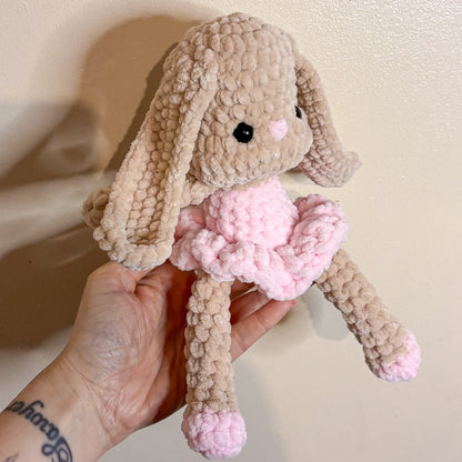 CROCHETED BALLERINA BUNNY