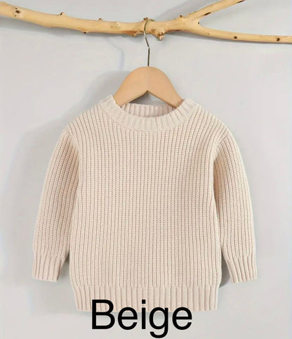 EMBROIDERED PERSONALISED CHUNKY KNIT JUMPER