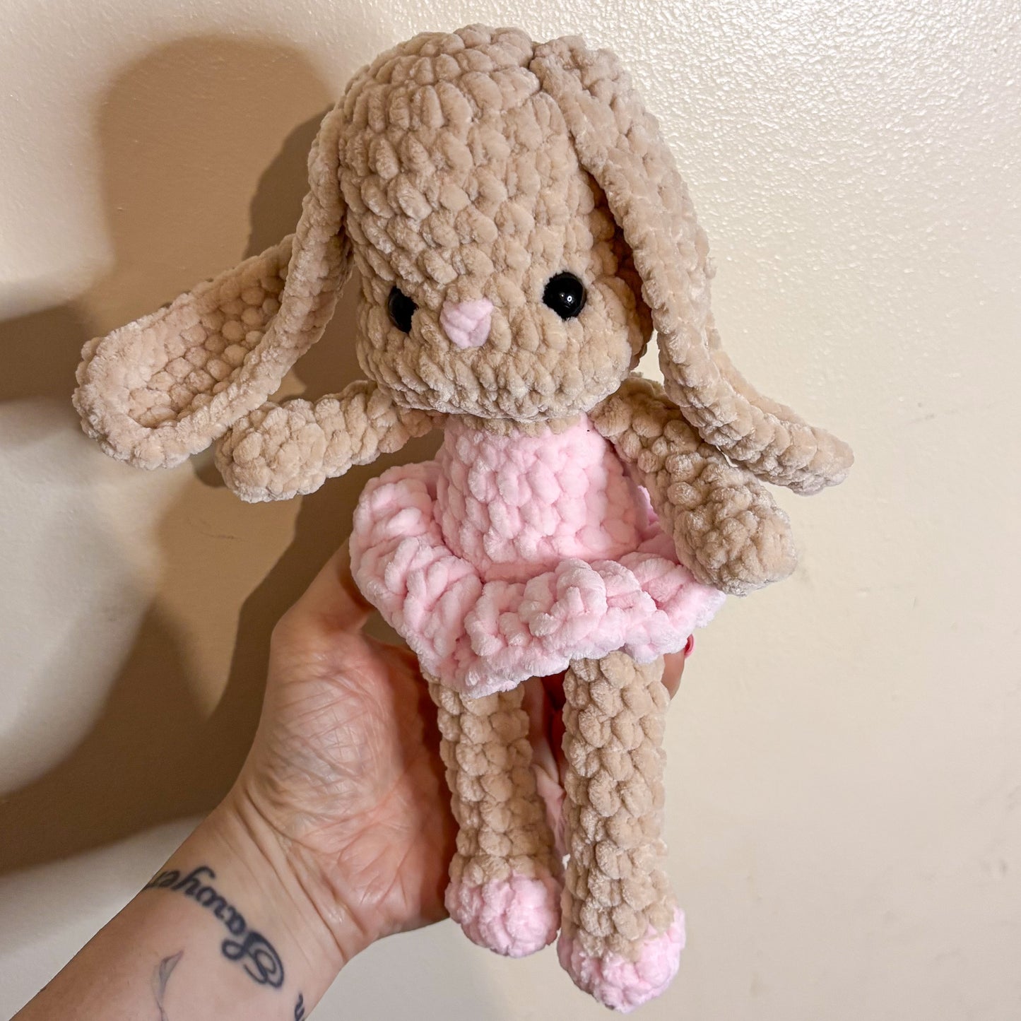 CROCHETED BALLERINA BUNNY