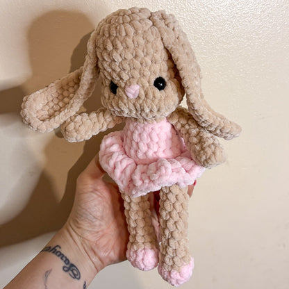 CROCHETED BALLERINA BUNNY