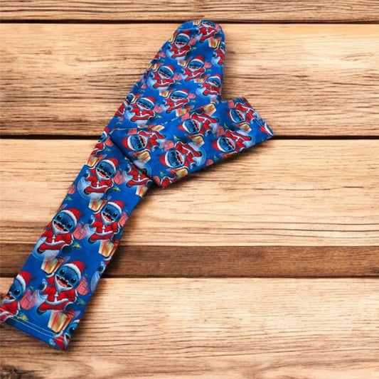 3 years Christmas stitch leggings