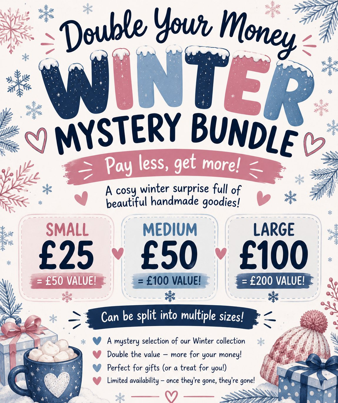 Winter MYSTERY SALE - Double offer
