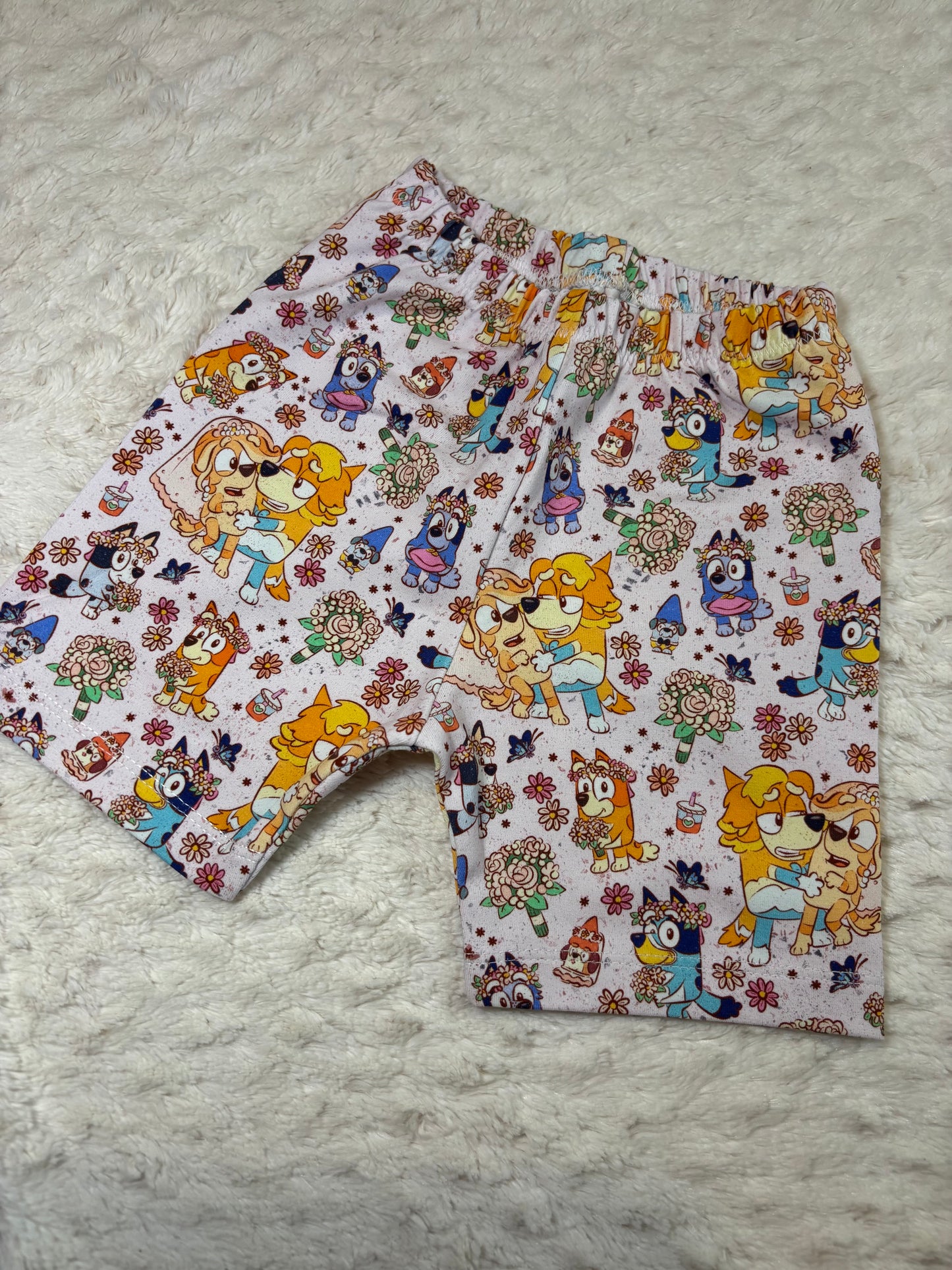Cycling Shorts 4y bluey wedding