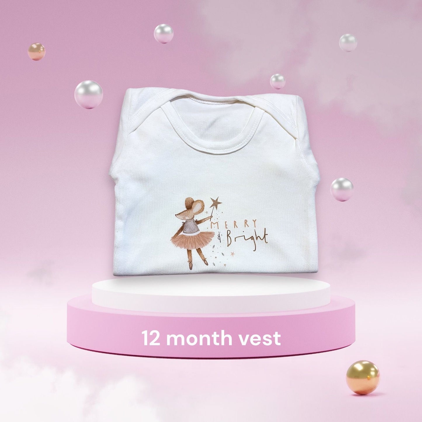 Fairy Mouse Vest 12 Months