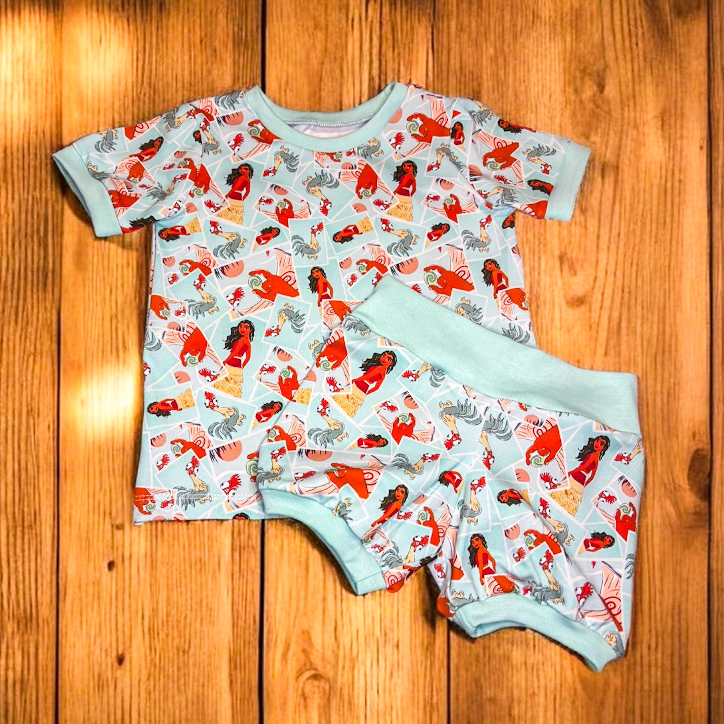 Moana short lounge set 4yr