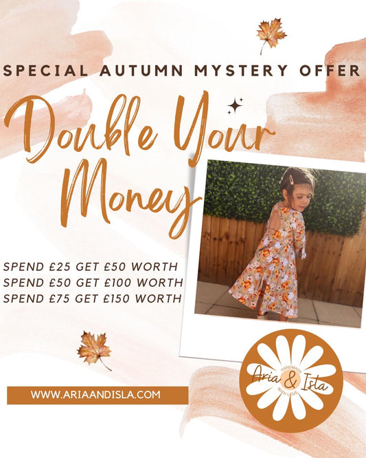 Autumn MYSTERY SALE - Double offer