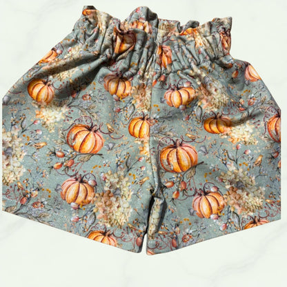 Paper bag waist shorts