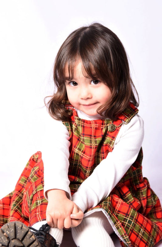 CORDUROY SALZBURG PINAFORE