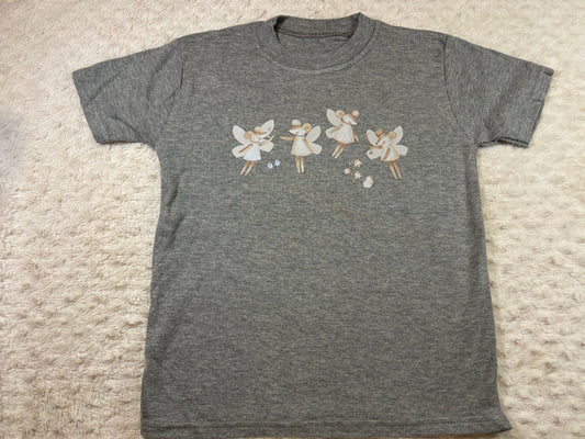 4-5y DTF t-shirts grey 'lovely day'
