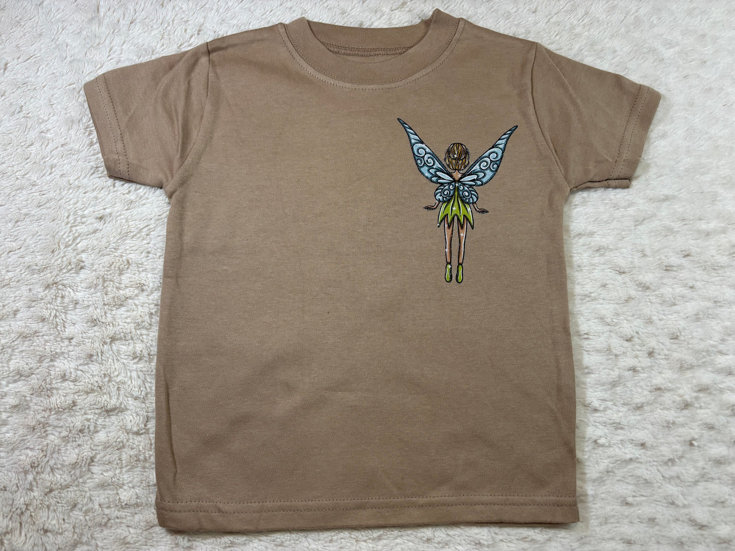1-2y DTF t-shirt - taupe fairy