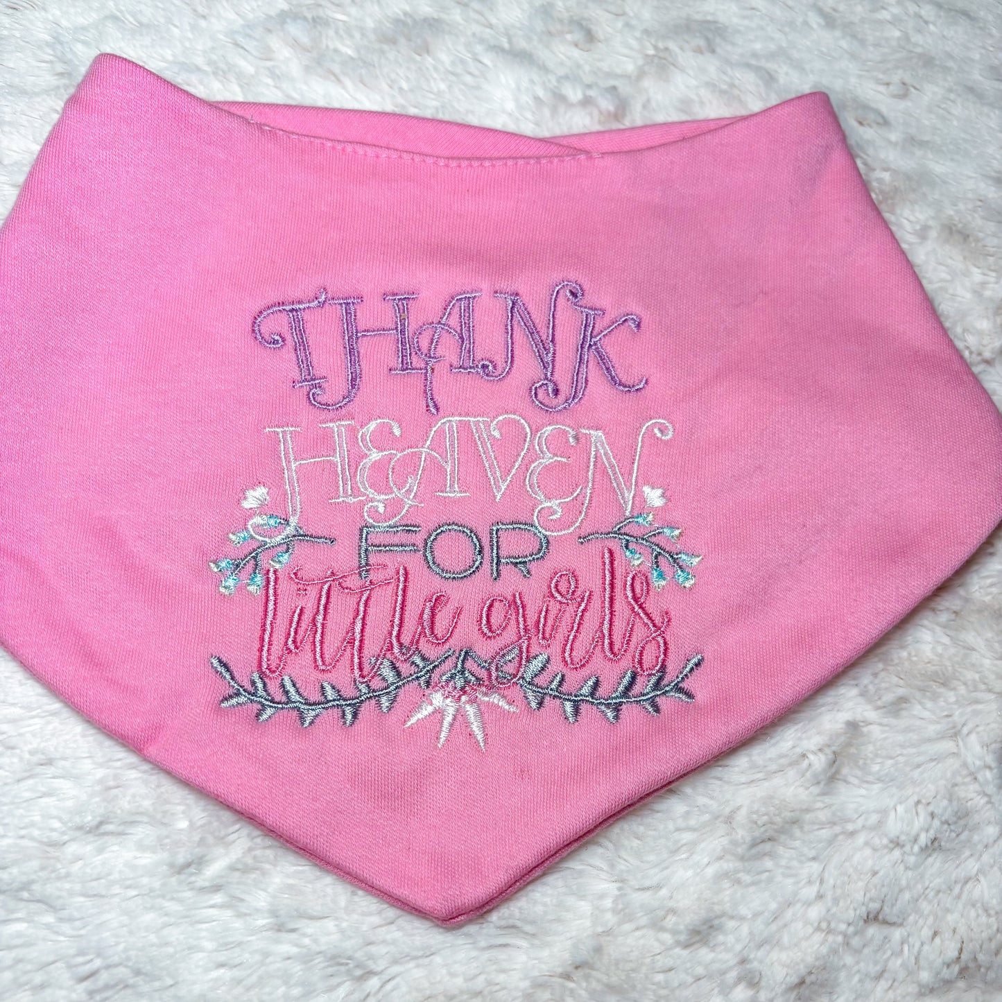 Bib - thank heavens for little girls