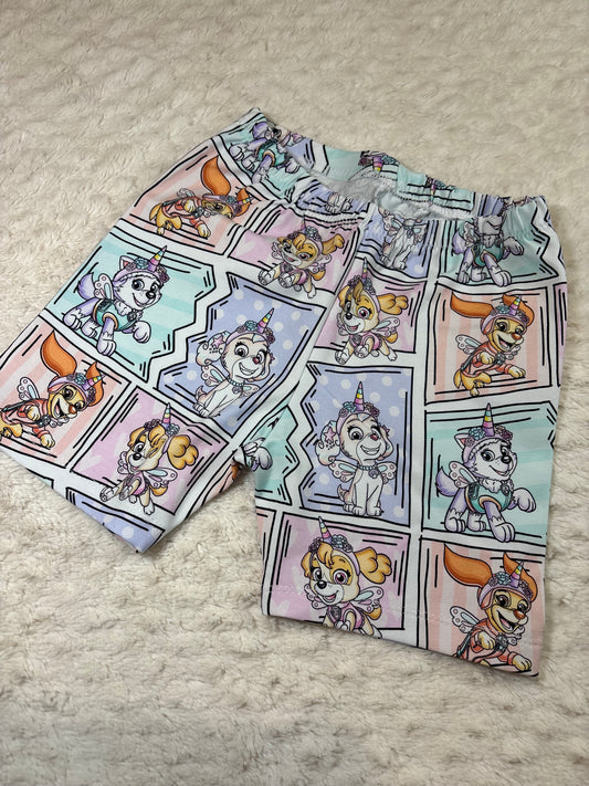 Cycling Shorts 7y comic paw patrol