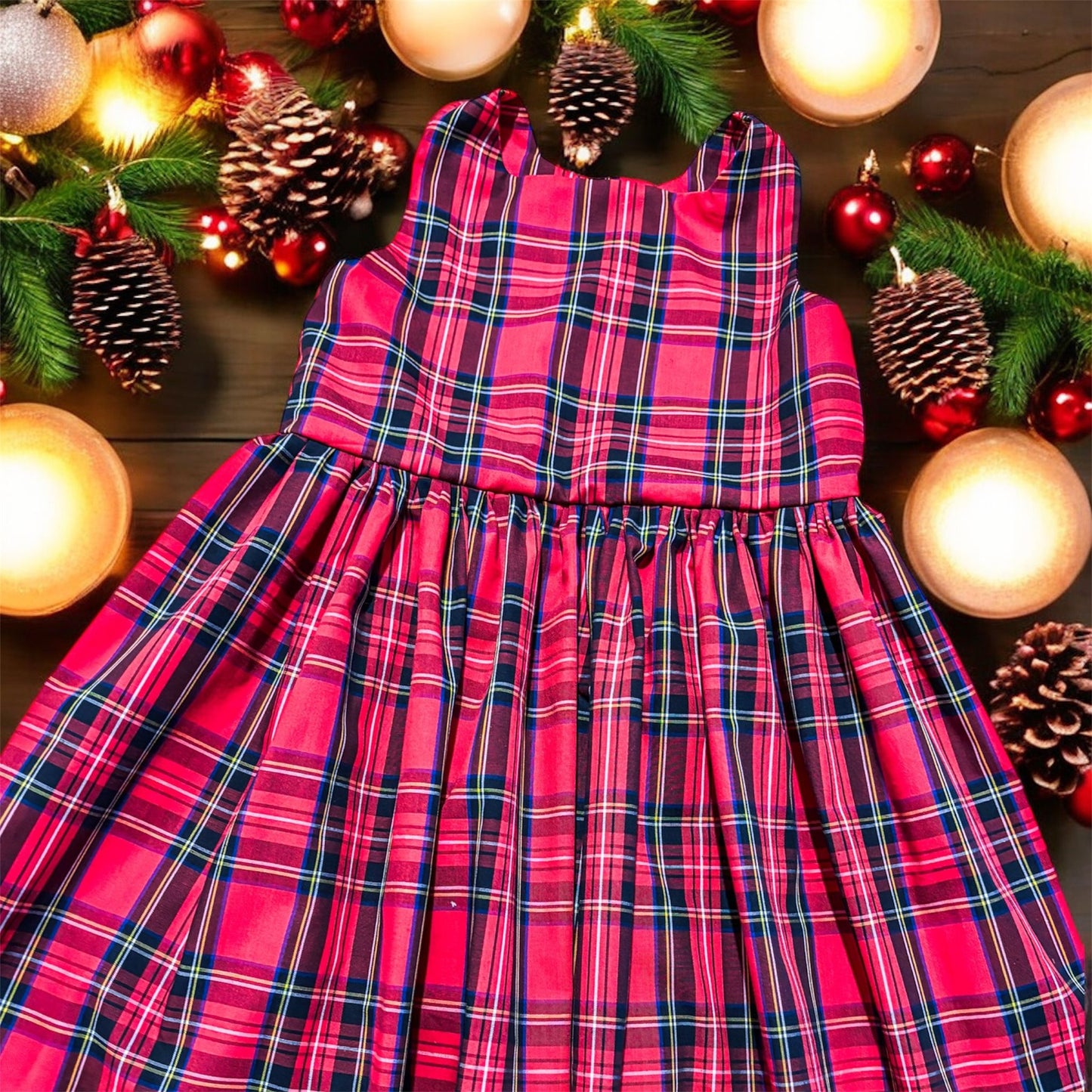 TARTAN DRESS