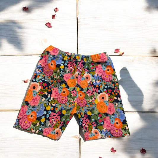 READY MADE FLORAL SHORTS (3 YEARS)